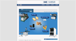Desktop Screenshot of filtermfgequip.co.kr